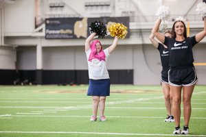2017 Dare to Play Football & Dare to Cheer Game Day Performance with the CU Buffs