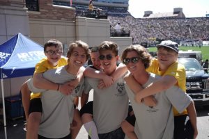 2019 Dare to Play Football & Dare to Cheer Game Day Performance with the CU Buffs