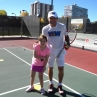 Global Down Syndrome Foundation Dare to Play Tennis Pre-Clinic with Mats Wilander