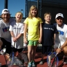 Global Down Syndrome Foundation Dare to Play Tennis Pre-Clinic with Mats Wilander