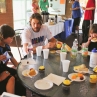 Global Down Syndrome Foundation Dare to Play Tennis Pre-Clinic with Mats Wilander