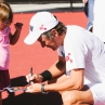 Global Down Syndrome Foundation Dare to Play Tennis Pre-Clinic with Mats Wilander