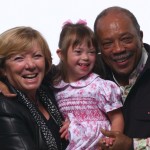 Anna Sie with Granddaughter Sophie and GDSF Spokesperson Quincy Jones