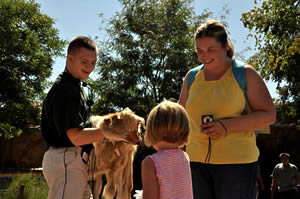 Volunteers with Down Syndrome Contribute to a Special Experience for Denver Zoo Visitors