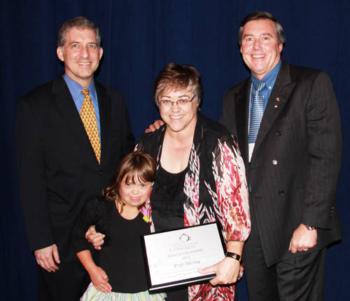 Global Down Syndrome Foundation representatives receive award, accolades at national convention in Washington, D.C.