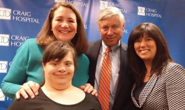 Congresswoman Diana DeGette and Congressman Fred Upton with Global's Michelle Sie Whitten and Kat Loewen