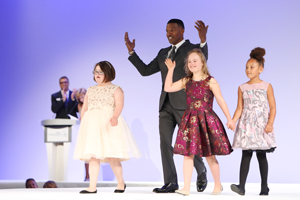 DENVER, CO - OCTOBER 24: The Global Down Syndrome Foundation hosts its annual Be Beautiful Be Yourself fashion show at the at the Colorado Convention Center on October 24, 2015 in Denver, Colorado. (Photo by Jason G. Bahr)