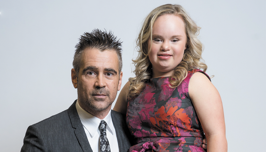 Award Winning Actor Colin Farrell Goes Above Beyond For Global Global Down Syndrome Foundation