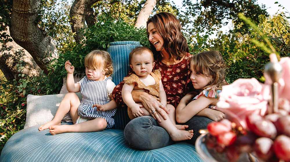 Caterina Scorson and family