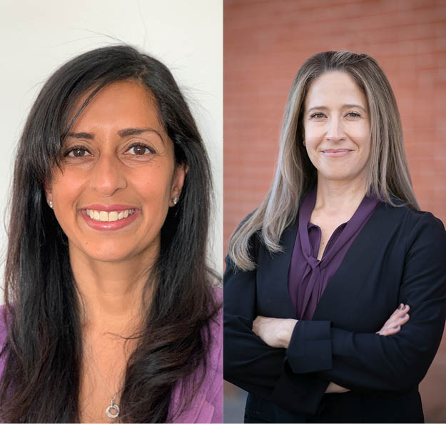 Drs Lina Patel and Deborah Fidler