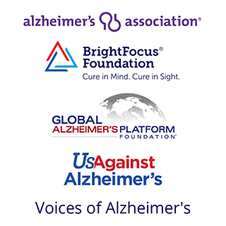 Alzheimer’s Disease Organizations Logos